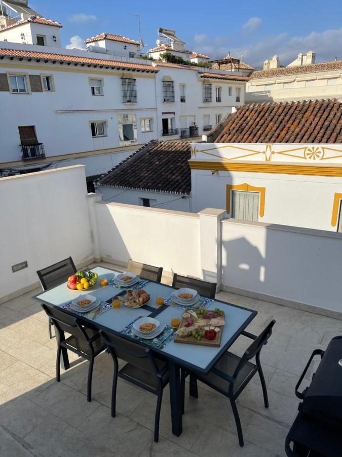 New Townhouse In The Heart Of Nerja With Jacuzzi Vila Exterior foto